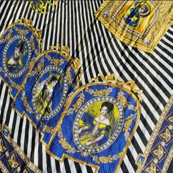 Versace Silk Scarf - Picture 14 of 16